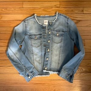 Kenzie Cropped Denim Jacket